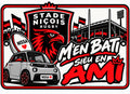 Plaque avant Ami / Topolino — Stade niçois
