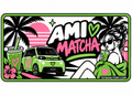 Plaque avant Citroën Ami — Ami Matcha